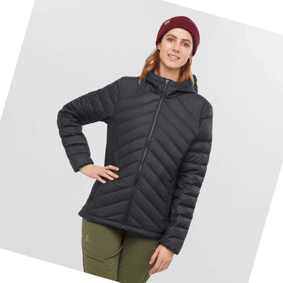 Salomon ESSENTIAL XWARM DOWN INSULATED Kadın Ceket Siyah | TR 2448EBC